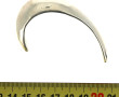 Broche stylisée en argent 925ème, poids 