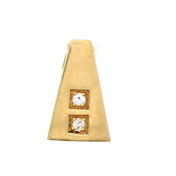 Pendentif en or jaune 18 cts, poinçon tê