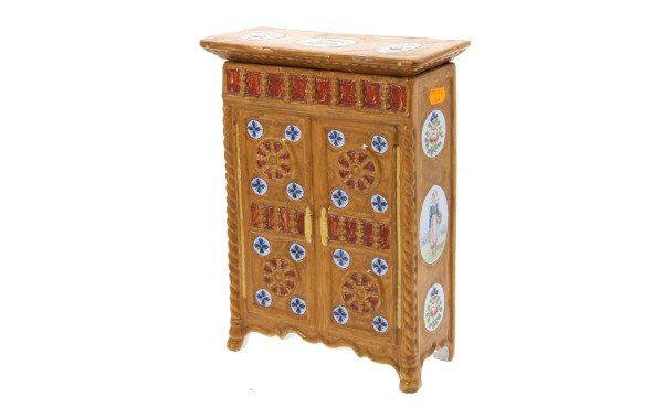 Géo MARTEL à DESVRES - Rare armoire bret
