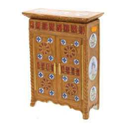 Géo MARTEL à DESVRES - Rare armoire bret