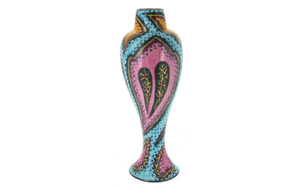 Géo MARTEL à DESVRES - Haut vase en faïe