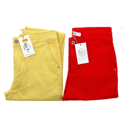 SARAH JOHN - 2 pantalons chino 7/8 ème, 