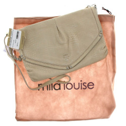 MILA LOUISE - Sac à main cuir doublé tis