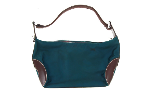 LANCEL - Sac porté épaule en cuir brun e