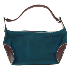 LANCEL - Sac porté épaule en cuir brun e