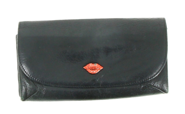 SONIA RYKIEL - Compagnon en cuir noir, f