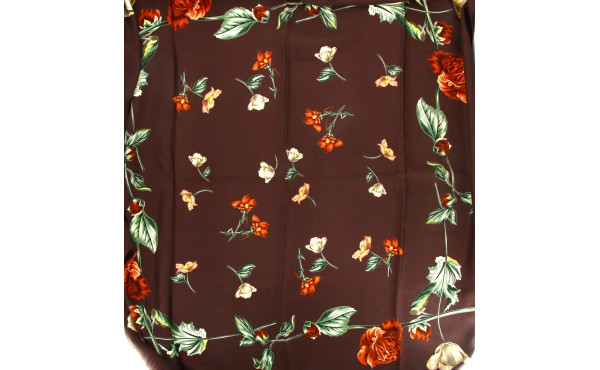 MULBERRY Company - Carré en soie couleur
