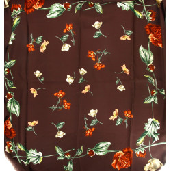 MULBERRY Company - Carré en soie couleur