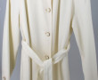 Claude HAVREY - Trench blanc cassé, tail