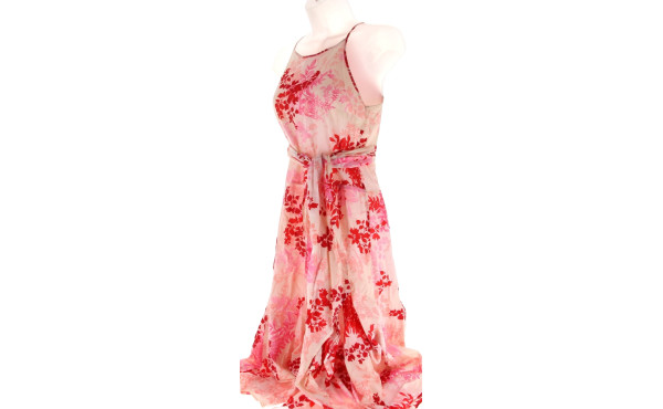 Paul & Joe - Robe d'été décor fleuri ros