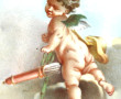 SEVRES - Coupelle en porcelaine polychro