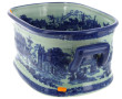 Grand bassin jardinière en porcelaine dé
