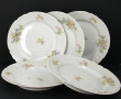 Service de table ancien en porcelaine bl