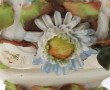 Jardinière en porcelaine décor floral en