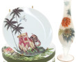 BOUCHARA - Coffret de 4 assiettes à dess