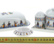 François LE VILLEC - Lot en porcelaine d
