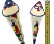 HB et HB Henriot - 2 cornets d'applique