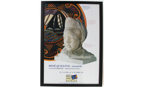 "René QUILLIVIC (1879-1969)". Affiche d’