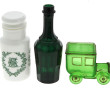 Coffret en verre en forme de vieille voi