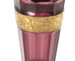 MOSER KARLSBAD (attribué à) - Vase à pan