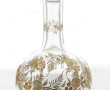 Carafe ancienne avec bouchon, à décor do