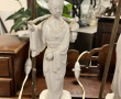 CHINE - Deux pieds de lampe composés d'u