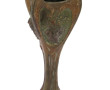 Vase en régule ART NOUVEAU à décor flora