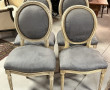 4 chaises de style Louis XVI (usures à l