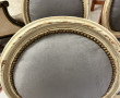 4 chaises de style Louis XVI (usures à l