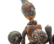 YORUBA - Important cimier en perles, tis