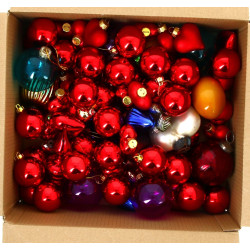 NOEL - Lot de décorations comprenant 3 l