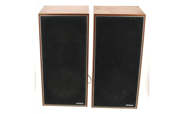 SKANIA 35 - Paire d'enceintes bois H 50 