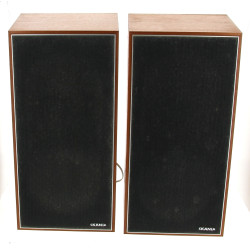 SKANIA 35 - Paire d'enceintes bois H 50 