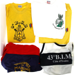 MILITARIA - Lot de maillots et vêtements