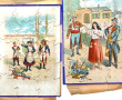 5 puzzles fin XIXe deb Xxe complets (qqs