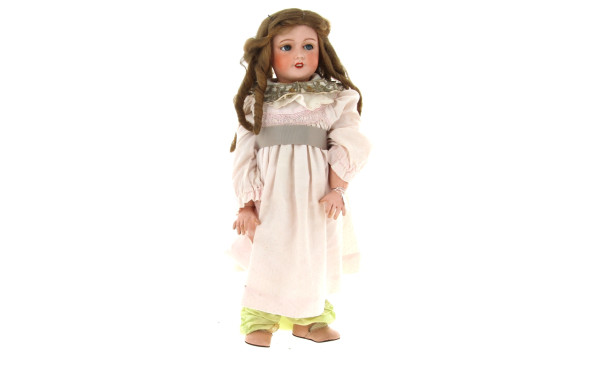 JUMEAU - Poupée tête porcelaine, yeux do