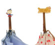 LE MANEGE ENCHANTE - Deux petits paraplu