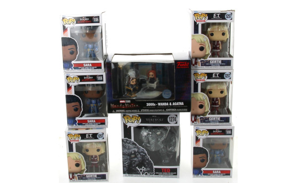 POP - Lot comprenant 6 figurines en BO (