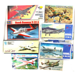 10 maquettes d'avions vintages 1/72 (cai