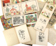 Lot de coloriages deb Xxe, carton de jeu