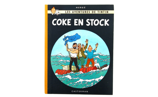 Rare - TINTIN. "Coke en stock". B30 de 1