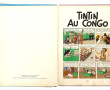TINTIN - Lot de 2 BD anciennes à dos rou