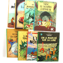 TINTIN - 15 BD fin des années 60 début 7
