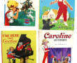 CAROLINE - 3 livres illustrés des années