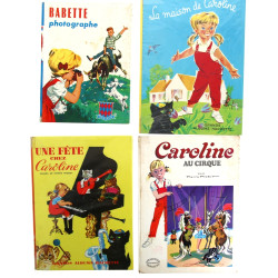 CAROLINE - 3 livres illustrés des années