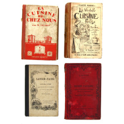 CUISINE et savoir-faire - Lot de 4 ouvra
