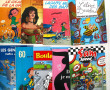 Carton de BD diverses rigides et souples