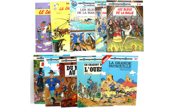 Lot de 15 BD rigiges diverses