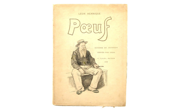 HENNIQUE (Léon). "Pœuf". Paris, H. Flour