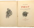 HENNIQUE (Léon). "Pœuf". Paris, H. Flour
